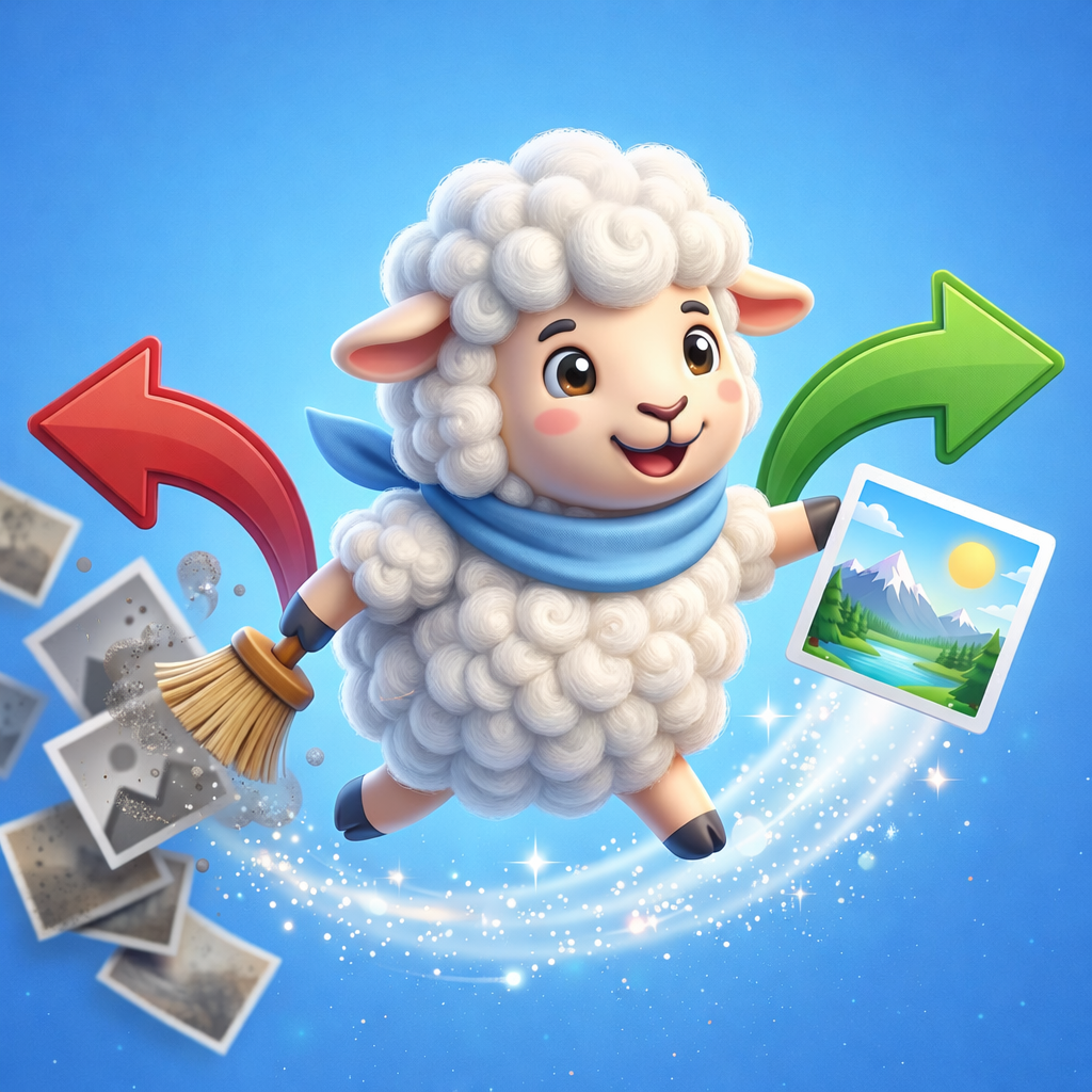 SweepSheep Logo